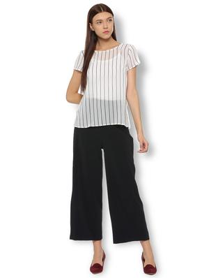 keyhole back striped top - 15738083 - Standard Image - 3
