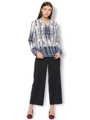 button detail mandarin neck tunic - 15738087 - Standard Image - 3