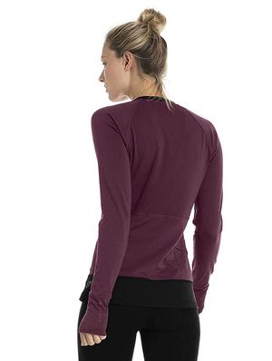 raglan sleeved thumb-hole detail tee - 15738407 - Standard Image - 3