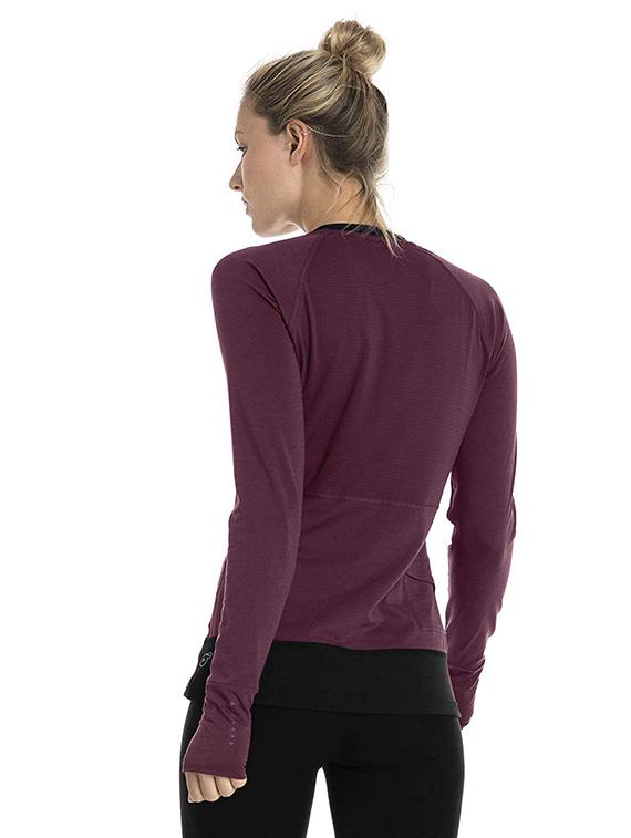 raglan sleeved thumb-hole detail tee - 15738407 - Zoom Image - 3