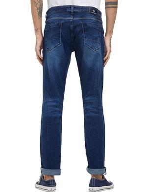 blue cotton washed jeans - 15738436 - Standard Image - 3