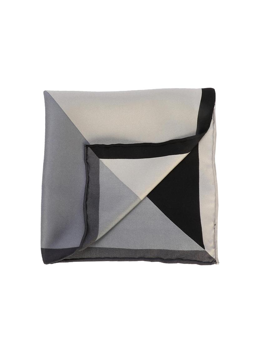 grey silk pocketsquare - 15738495 - Zoom Image - 3
