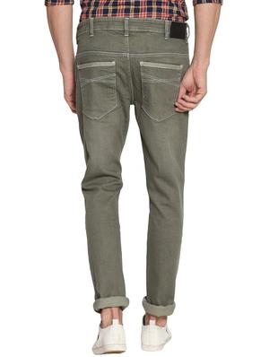 grey cotton washed jeans - 15738819 - Standard Image - 3