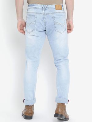 blue denim washed jeans - 15739147 - Standard Image - 3