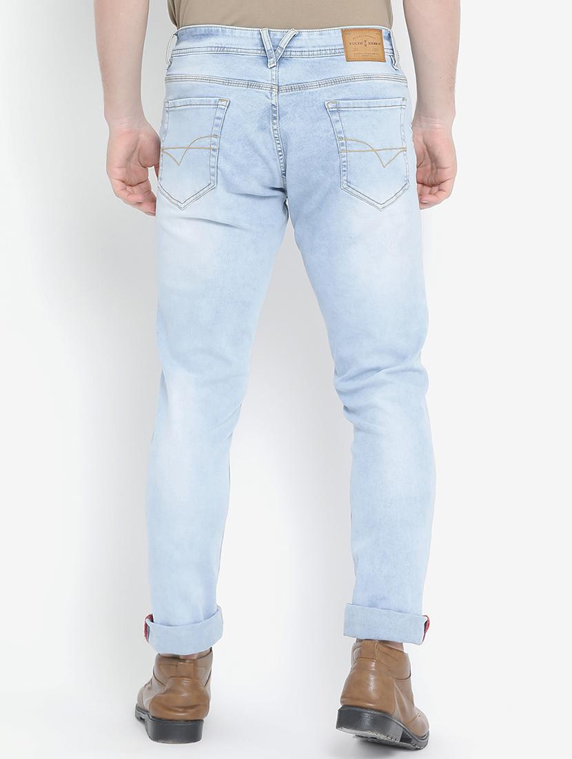 blue denim washed jeans - 15739147 - Zoom Image - 3