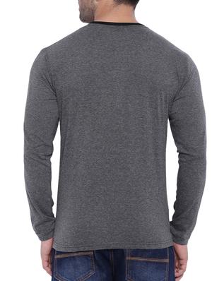 grey cotton t-shirt - 15739158 - Standard Image - 3