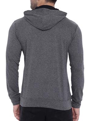 grey cotton t-shirt - 15739179 - Standard Image - 3