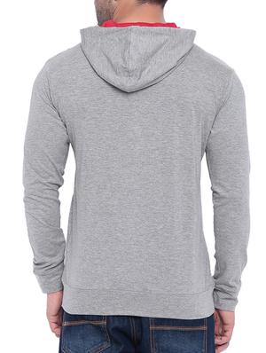 grey cotton t-shirt - 15739181 - Standard Image - 3
