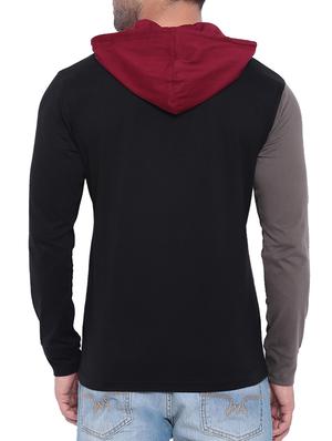 multi colored cotton color block t-shirt - 15739184 - Standard Image - 3