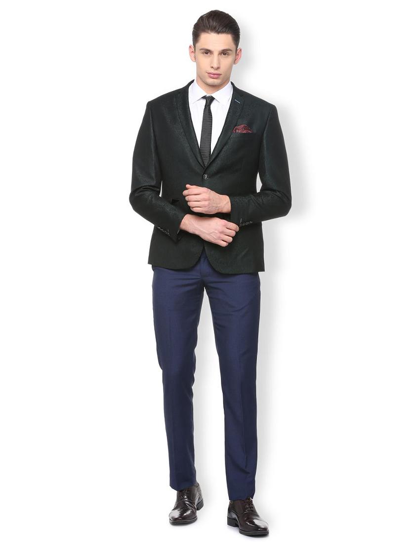 black polyester formal blazer - 15739674 - Zoom Image - 3