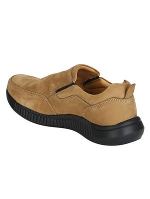 red chief brown Leather casual slip ons - 15739807 - Standard Image - 3