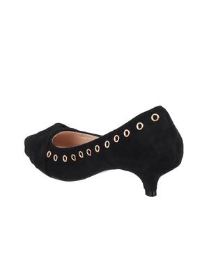 black slip on pumps - 15741910 - Standard Image - 3