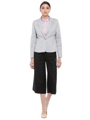 Pin dot lapel neck blazer - 15746210 - Standard Image - 3