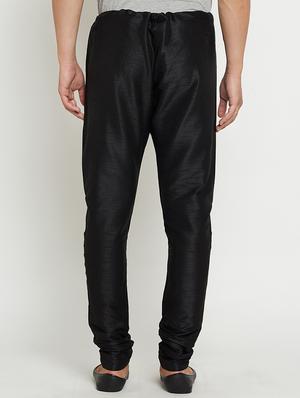 black dupion silk pyjamas - 15750776 - Standard Image - 3