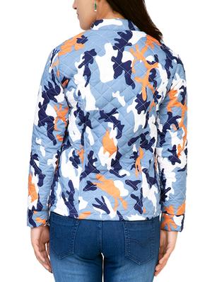 camouflage print quilted jacket - 15751259 - Standard Image - 3