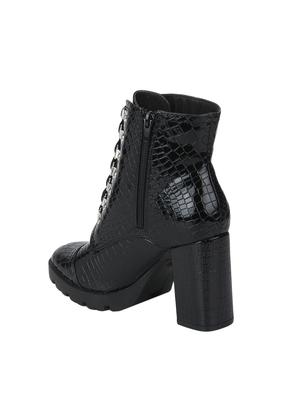 black zipper ankle boots - 15758382 - Standard Image - 3