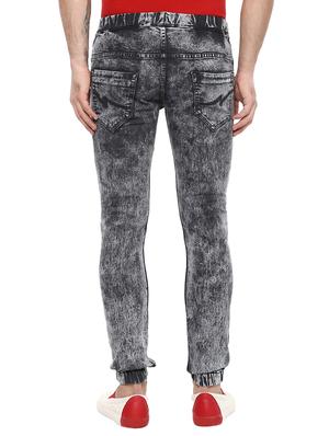 grey cotton blend jogger - 15759225 - Standard Image - 3