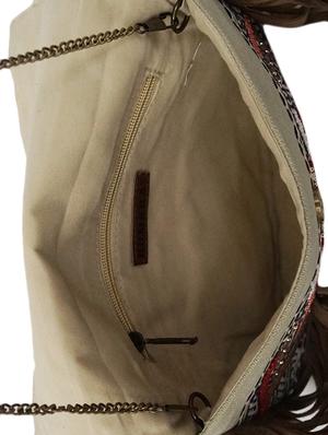 multi colored canvas ethnic sling bag - 15765235 - Standard Image - 3