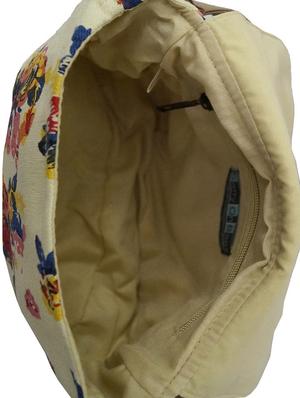 multi colored canvas printed sling bag - 15768264 - Standard Image - 3