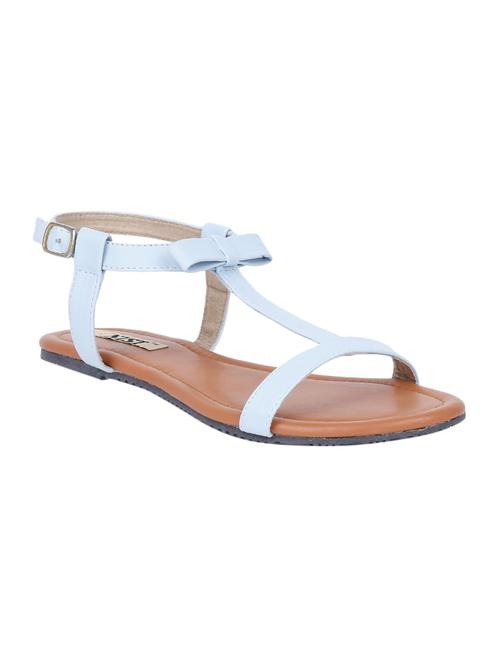 blue t-strap sandals - 15769065 - Standard Image - 1