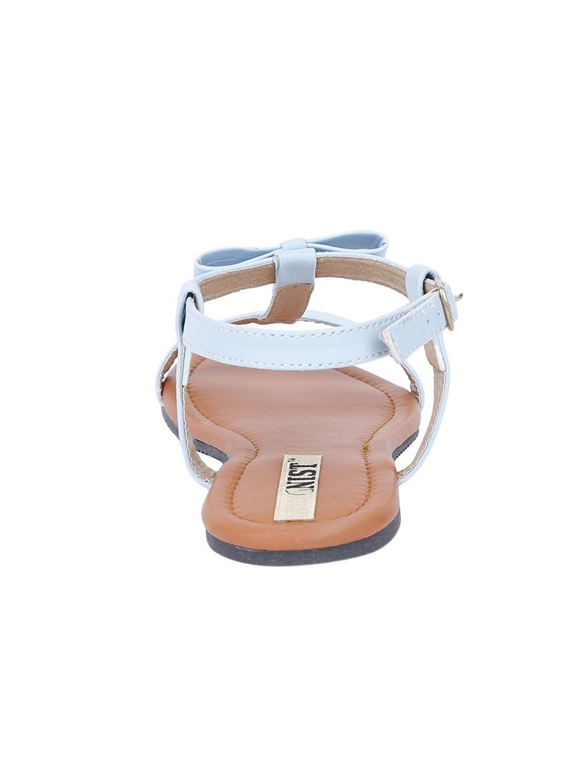 blue t-strap sandals - 15769065 - Zoom Image - 3