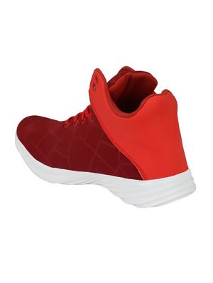 red lace up sport shoes - 15769549 - Standard Image - 3