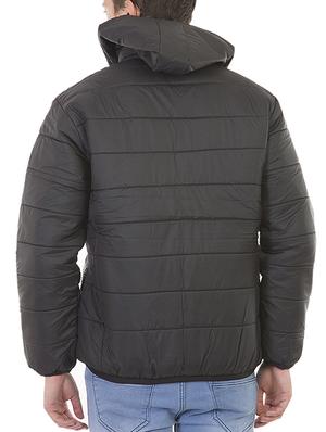 black polyester quilted jacket - 15770051 - Standard Image - 3