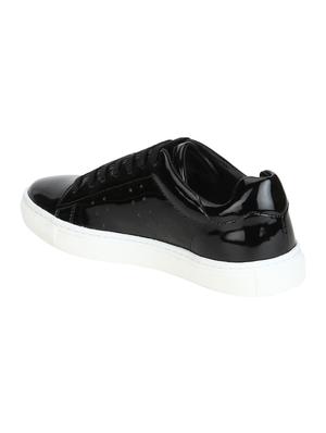 black lace-up sneakers - 15770081 - Standard Image - 3