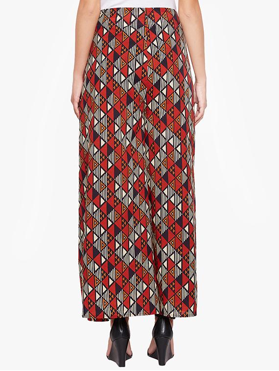tie-knot geometric layered palazzo - 15770160 - Zoom Image - 3