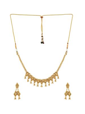 gold metal other necklace - 15773211 - Standard Image - 3
