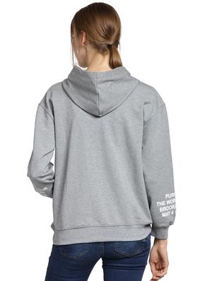 drop shoulder hooded sweatshirt - 15774796 - Standard Image - 3