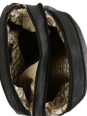 black leatherette (pu) fashion backpack - 15774940 - Standard Image - 3