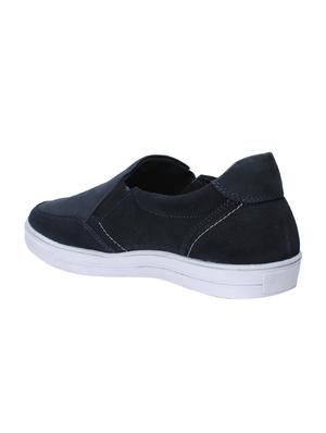 blue suede casual slip ons - 15776680 - Standard Image - 3