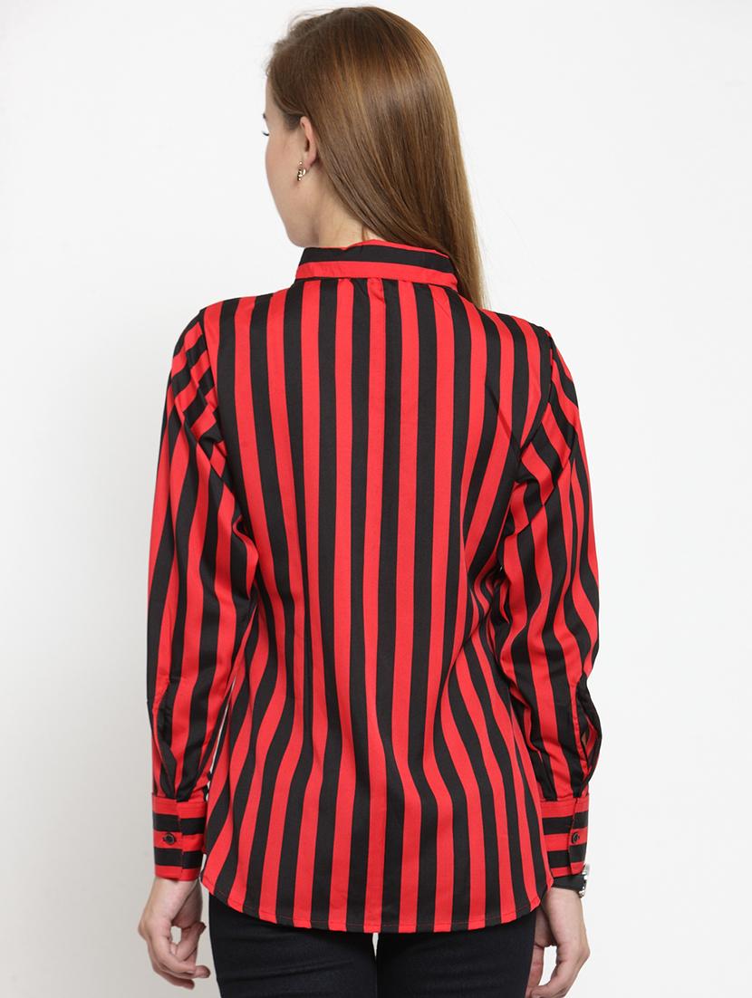 long sleeved striped shirt - 15778562 - Zoom Image - 3