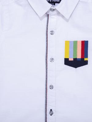 white cotton shirt - 15780514 - Standard Image - 3