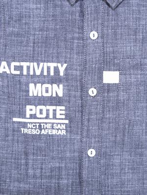 blue cotton shirt - 15780543 - Standard Image - 3