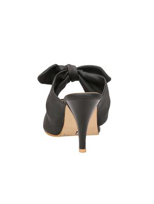 black slip on mules sandals - 15783119 - Standard Image - 3
