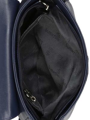 blue leatherette (pu) regular sling bag - 15784250 - Standard Image - 3