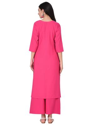 digital printed straight kurta - 15785001 - Standard Image - 3
