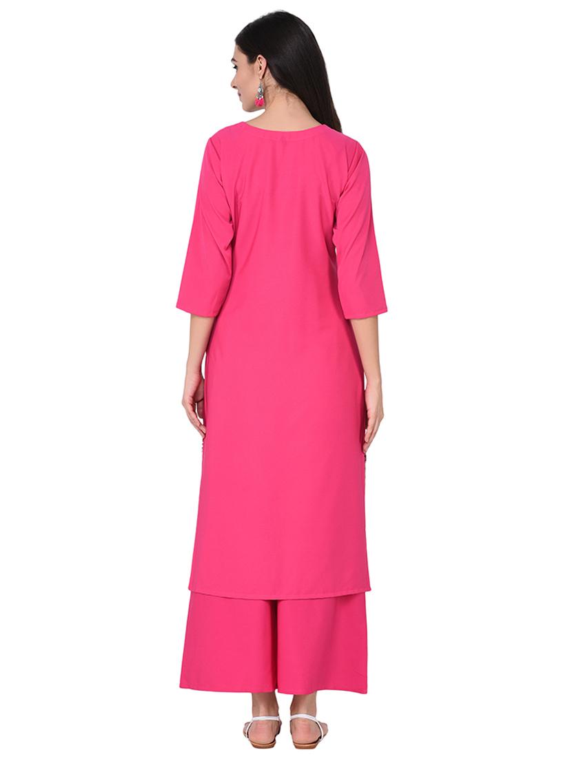 digital printed straight kurta - 15785001 - Zoom Image - 3