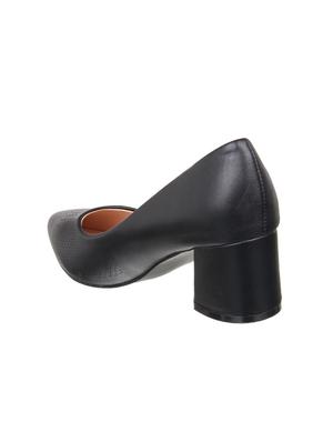 black slip on pumps - 15786721 - Standard Image - 3