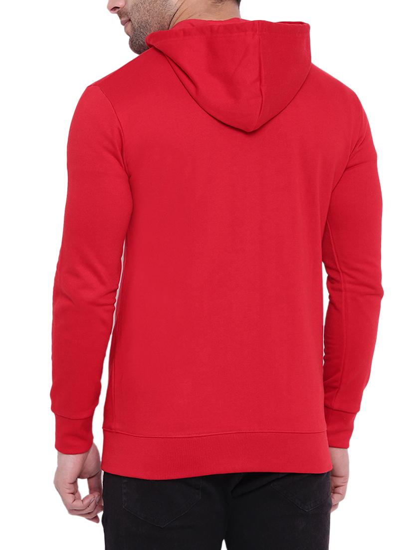 red fleece sweatshirt - 15788631 - Zoom Image - 3