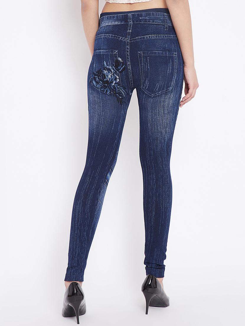 back pocket detail denim jeggings - 15788761 - Zoom Image - 3