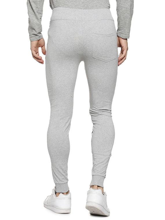 grey cotton joggers - 15791025 - Zoom Image - 3