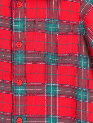 pocket patch checkered shirt - 15791636 - Standard Image - 3