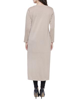 straight printed woolen kurta - 15791896 - Standard Image - 3