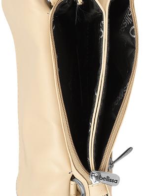 cream leatherette (pu) regular sling bag - 15794951 - Standard Image - 3