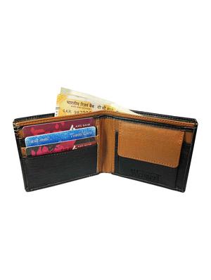 black leatherette wallet - 15795279 - Standard Image - 3