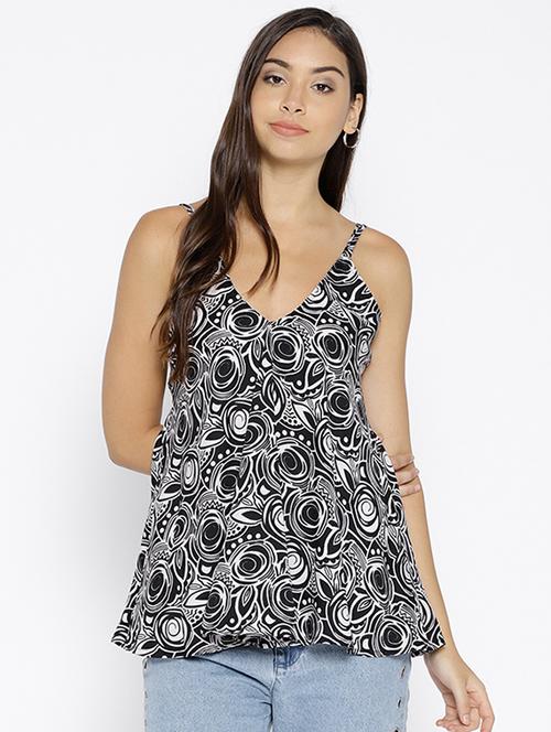 twin strapped flowy cami top - 15797074 - Standard Image - 1