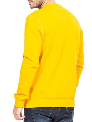 yellow hoisery chest print sweatshirt - 15797196 - Standard Image - 3